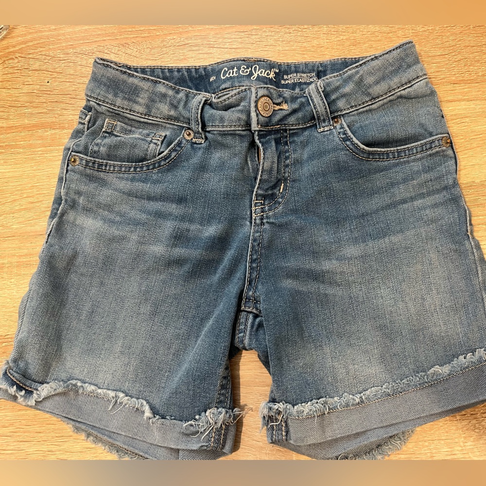Cat and Jack denim shorts
